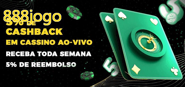 Promoções do cassino ao Vivo 888jogo
